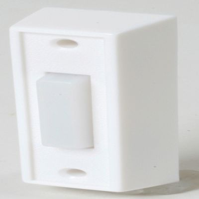 NEWHOUSE HARDWARE Newhouse Hardware Unlighted Door Chime Button - White