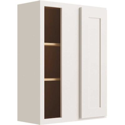 CNC Cabinetry Cabinetry Luxor White Blind Wall Cabinet 36w X 36h