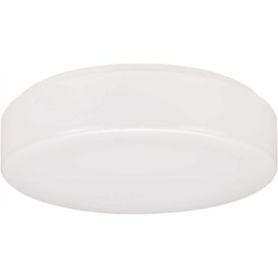 GENERIC PRIVATE BRAND 11 In. Drum Fixture White Acrylic Lens