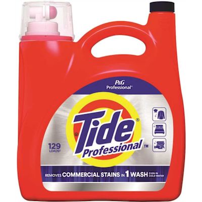 TIDE PROFESSIONAL Professional 170 Oz Original Scent Liquid Laundry Detergent Case Of 4