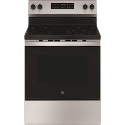 GE 30" Free-Standing Stainless Steel Electric Range