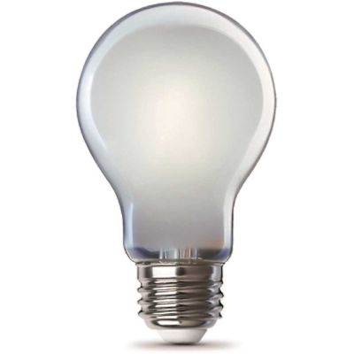 FEIT ELECTRIC Electric A19 8.8 Watt 5000k E26 Base Frosted Filament LED Bulb Package Of 4