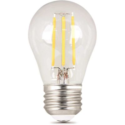 FEIT ELECTRIC Electric A15 5 Watt 2700k E26 Base Clear Filament LED Bulb Package Of 12