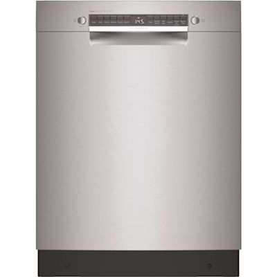 BOSCH 800 Series 24" Front Control Tall Tub Dishwasher In Stainless Steel