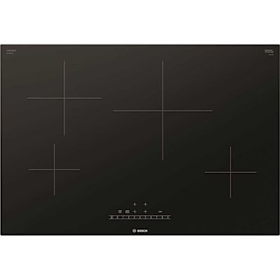 BOSCH 500 Series 30 Inch Induction Cooktop In Black With 4 Speed Boost Elements