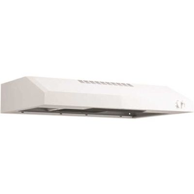 GE 30 Under The Cabinet Hood White