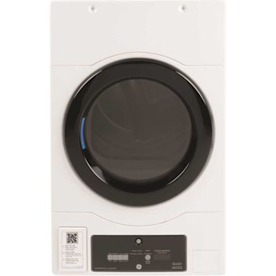 GE Commercial 7.7 Cu. Ft. Capacity Gas Dryer App-Base Pay System Stacking Unit
