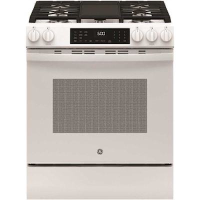 GE 30" Slide-In Front-Control Convection Gas RanGgs600avww