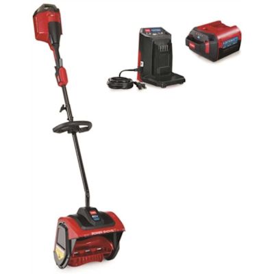 TORO 60-Volt Battery Powered Snow Shovel With 2.5 Ah Battery Plus Charger, 12"