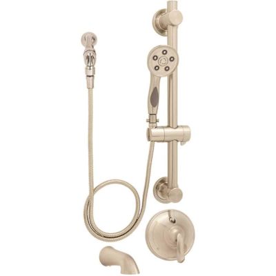 Speakman Caspian Sm-7490-ada-pbn ADA Compliant Hand Shower And Tub Combination