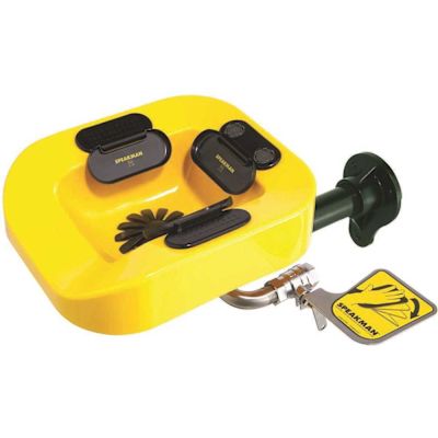Speakman Optimus Se-1000-stw Eye And Face Wash Plastic Bowl Wall Mount System