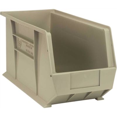 Quantum Storage Systems Stone Stack Bins 18x8-1/4x9 In Package Of 6