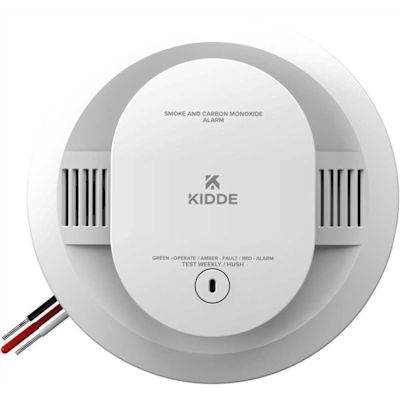 Kidde Kidde Firex 5'' Combo Alarm Hardwired W/ AaÂ battery Back-Up