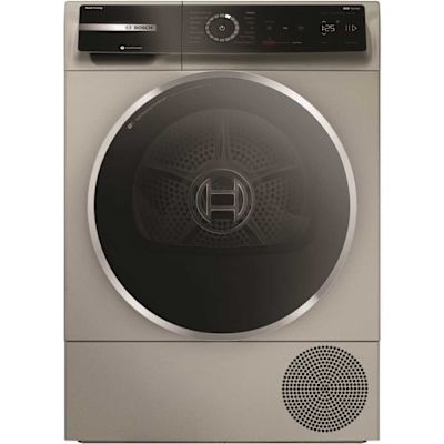 Bosch 800 Series 4 Cf Ventless Compact Frontload Stackable Electric Dryer,Pearl Steel