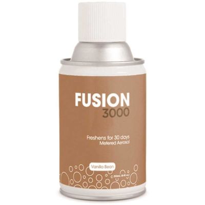 Fresh Products Fusion 3000 Metered Aerosol Refill 30-Day Vanilla Bean Case Of 12