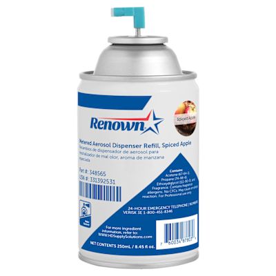 RENOWN Spiced Apple Metered Aerosol Dispenser Refill (12 Per Case)