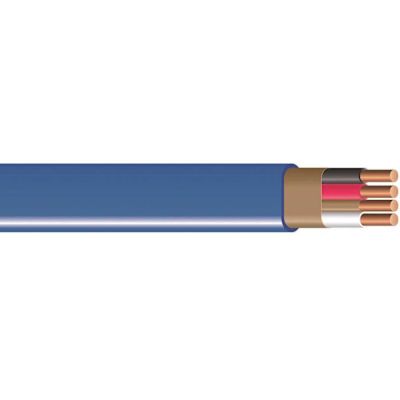 Southwire Southwire 14/3 Solid Romex Sim Pull Cu Nm-B With G Wire, Blue, 250 Ft.