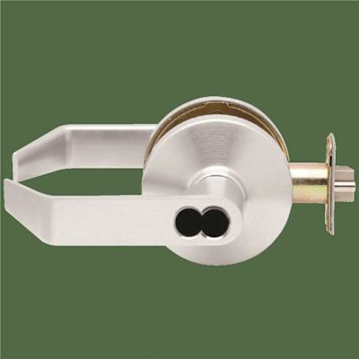 Falcon Grade 2 Storeroom Cylindrical Lock, Dane Lever, Satin Chrome