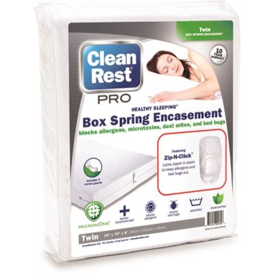 Cleanrest PRO Box Spring Encasement Twin, Case Of 4