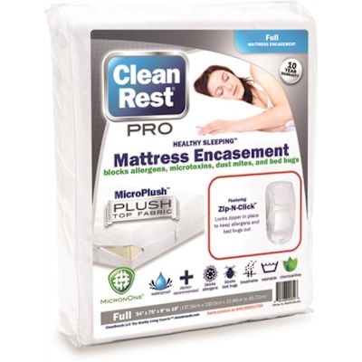 Cleanrest PRO Mattress Encasement, Full, Case Of 3