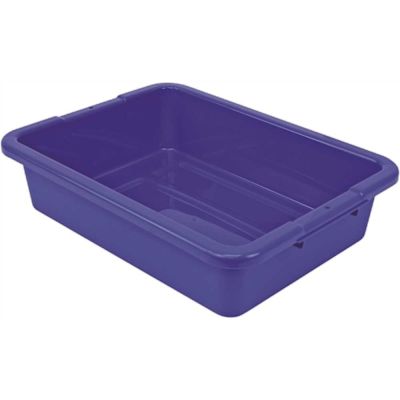 Quantum Storage Systems Airport Security Bin, 20x15x5 In., Blue, Case Of 12