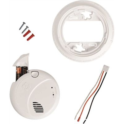 Brk Interconnect Ion Hardwire Smoke Alarm With Battery Backup