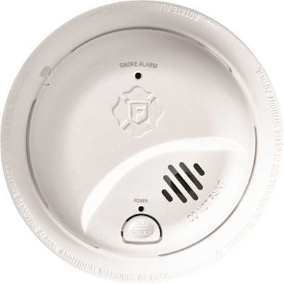 Brk Electronics Interconnect Hardwire Smoke Alarm With Battery Backup