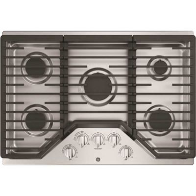 Ge GE 30" Built-In Gas Cooktop With 5 Burners And Dishwasher Safe Grates