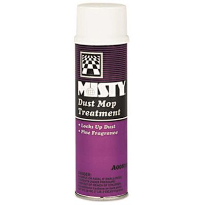 Misty Misty Dust Mop Treatment, Pine, 20oz Aerosol, Carton Of 12