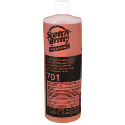 3M Green Seal Quick Clean Griddle Liquid 1 Quart Case Of 4