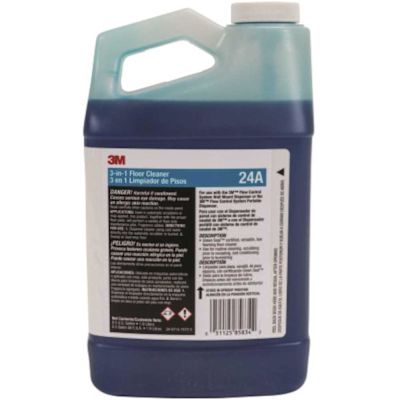 3M Green Seal 3-In-1 Floor Cleaner Concentrate Case Of 4
