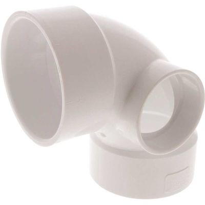 Nibco PVC Dwv Double Hub Sanitary Tee Fitting 4" X 4"