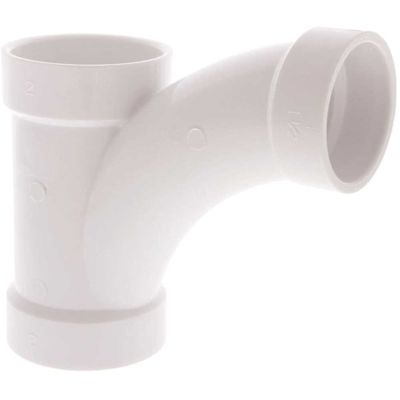 Nibco po-4 PVC Dwv 60 Degree Hub X Hub Elbow Fitting