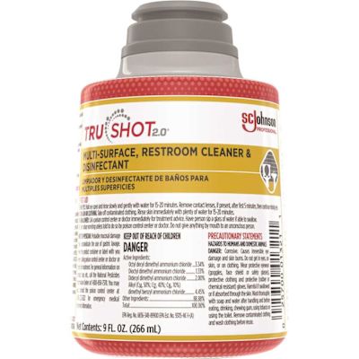 Sc Johnson Professional Trushot 2.0 Ms Restroom Cleaner-Disinfectant Case Of 4