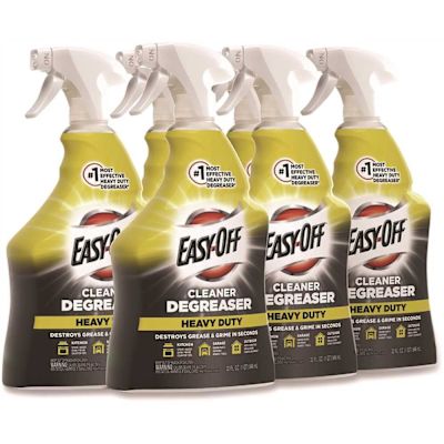 Easy-Off Heavy Duty Cleaner Degreaser 32 Oz Spray Bottle Case Of 6