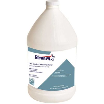 Renown Uhs Combo Cleaner/maintainer 1 Gal Case Of 4