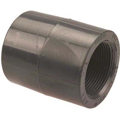Nibco 4503 1-1/4" PVC Schedule 80 Chemtrol Adapter