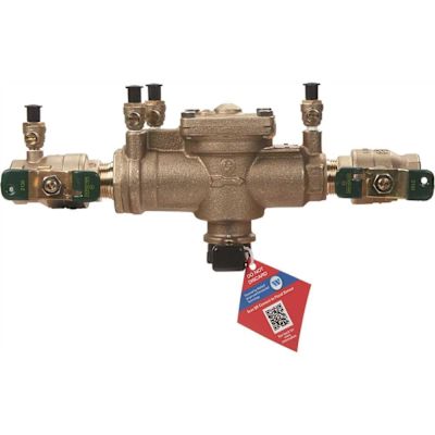 Watts 1 In Lead Free Reduced Pressure Zone Backflow Preventer Assembly