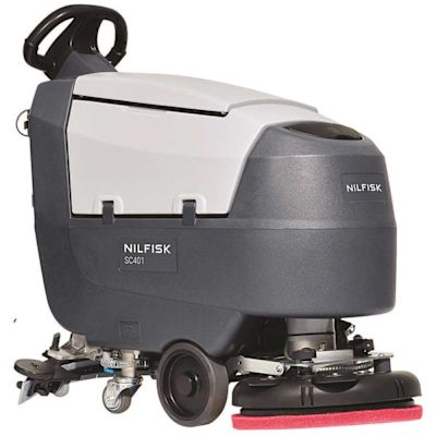 Nilfisk 17bd Traction Drive Walk-Behind Compact Scrubber 105ah Wet Batteries