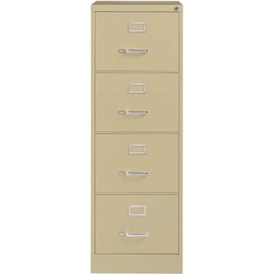 Hirsh 30" Wide 4 Drawer Metal Lateral File Letter/legal/a4 Hanging Folders Black
