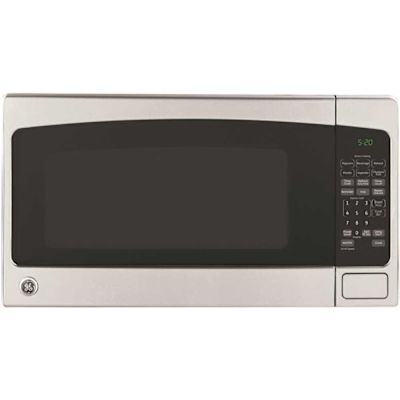 Ge 2.0 Cu. Ft. Countertop 1200 Watt Microwave Oven Stainless Steel