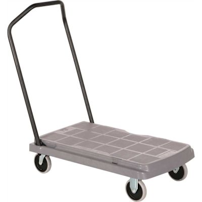 Vestil 600 Lb Capacity Platform Truck 31.5 X 20.5" With Fold-Down Hand