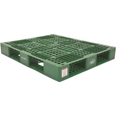 Vestil Green Polyethylene Pallet With 4 Way Entry 6600 Lbs Capacity
