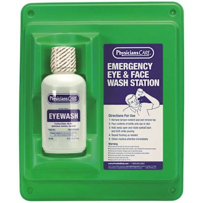 First Aid Only Only Eyewash Station Single 16 Oz
