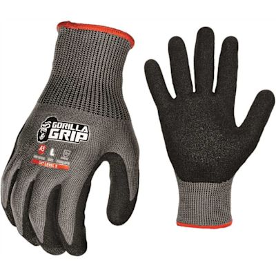 Gorilla Grip A5 Cut Resistant Work Gloves - Large