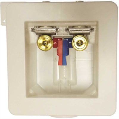 LSP Firestop Washing Machine One Stop Box 1/2" Male Copper Sweat X 3/4" Ght