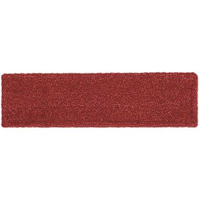 Rubbermaid Commercial Red Adaptable Flat Mop Pad Case Of 12