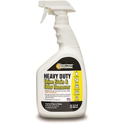 Instant Power Pro 32 Oz Heavy Duty Urine Stain & Odor Remover Case Of 6