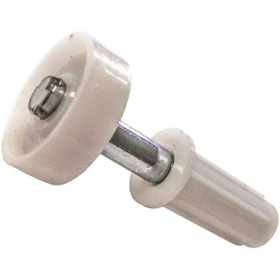 Generic Nylon Bi-Fold Closet Spring Loaded Top Roller Guide, 7/8 Inch, Package Of 2