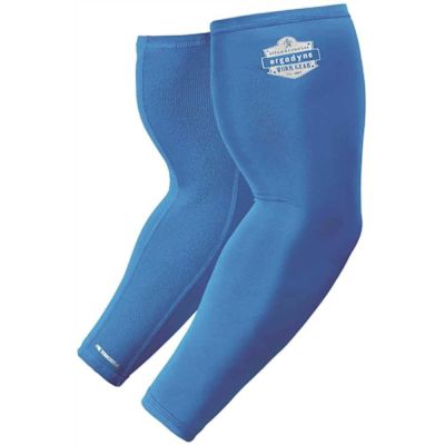 Ergodyne 6690 M Blue Cooling Arm Sleeves Performance Knit Pair